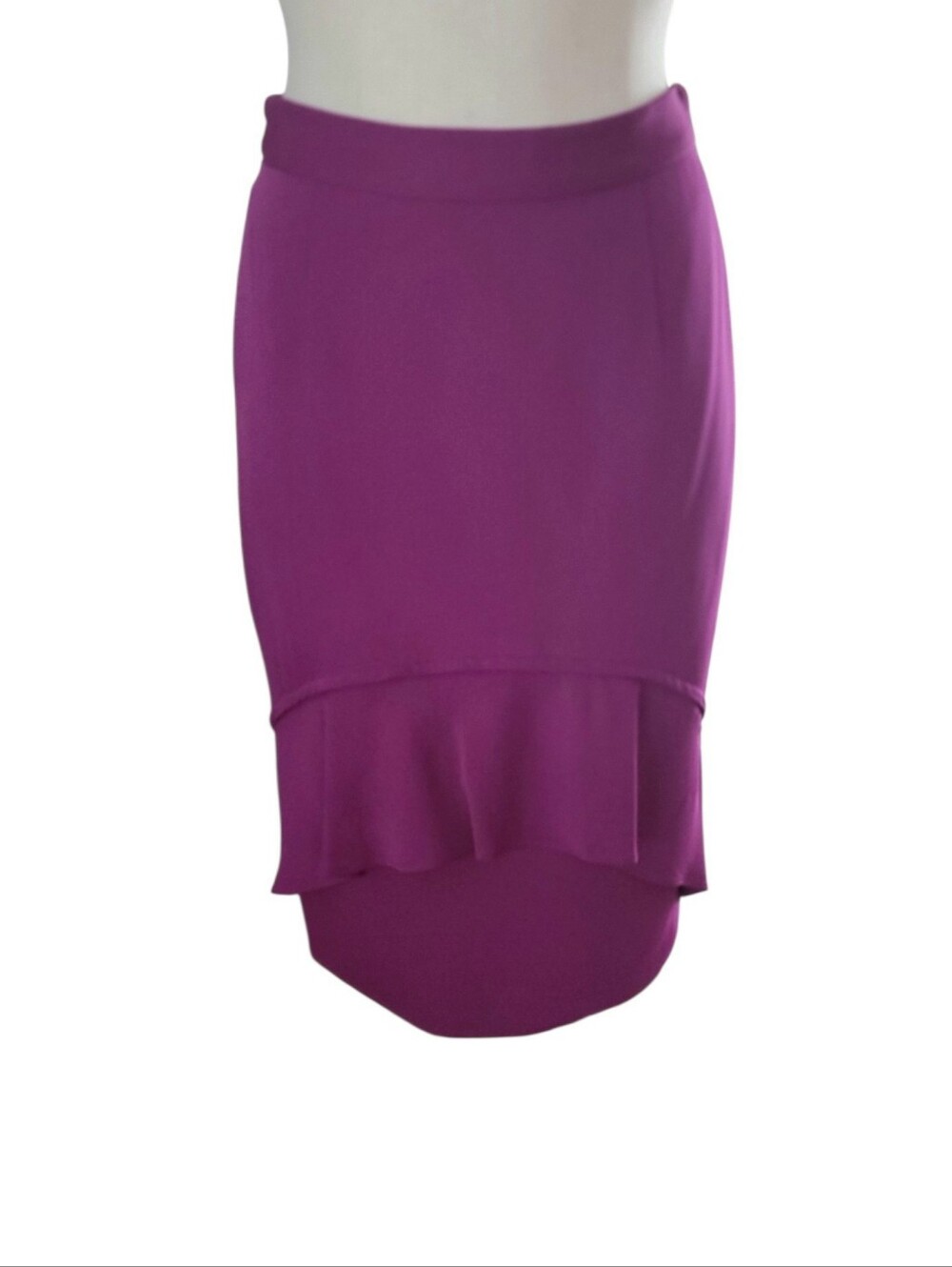 MOSCHINO Violet Knee-Length Pencil Skirt - Size US6/IT42